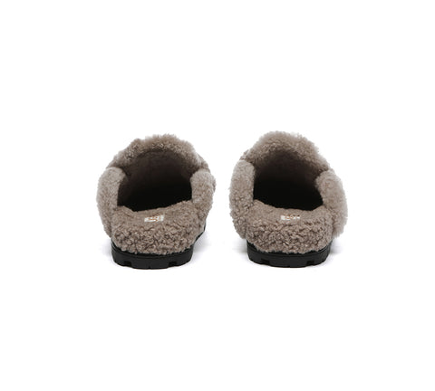 AUSTRALIAN SHEPHERD® UGG Slippers Sheepskin Wool Shearling Lined Remi