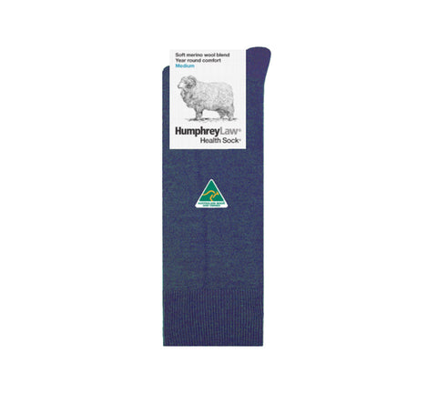 Humphrey Law Men Fine Merino Wool Blend Health Socks