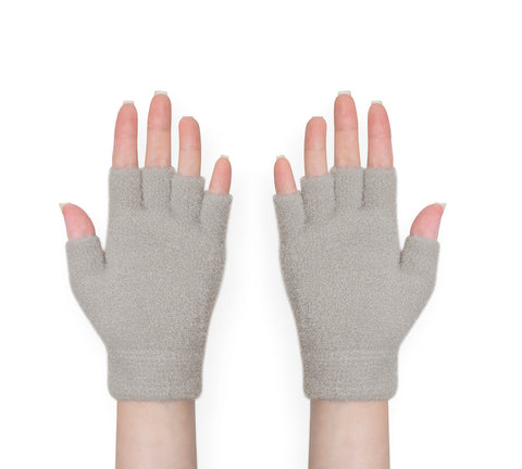 EVERAU® Fingerless Ultra Plush Knit Bearling Gloves