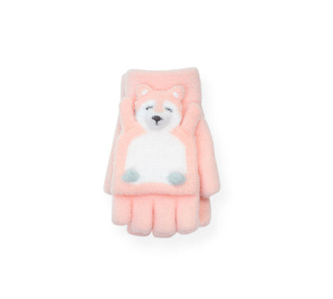 EVERAU® Fingerless Ultra Plush Knit Bearling Gloves