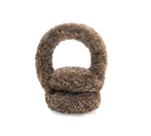 EVERAU® UGG Kids Adjustable Sheepskin Wool Earmuff Cozette