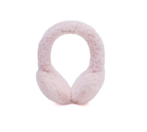 EVERAU® UGG Kids Adjustable Sheepskin Wool Earmuff Cozette