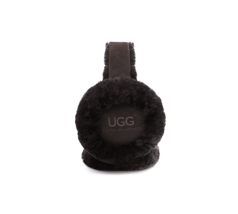 AUSTRALIAN SHEPHERD® UGG Kids Adjustable Sheepskin Wool Earmuff Connie