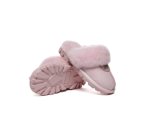 AUSTRALIAN SHEPHERD® UGG Slippers Kids Sheepskin Wool Shirley