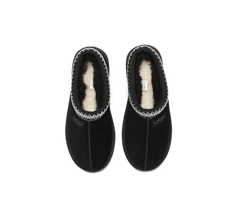 AUSTRALIAN SHEPHERD® UGG Sheepskin Wool Ankle Tazzy Slippers Hippie