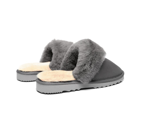 Urban UGG® Australian Made Sheepskin Collar Scuff Unisex