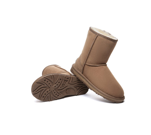 UGG EVERAU® UGG Boots Double Faced Sheepskin Wool Short Classic