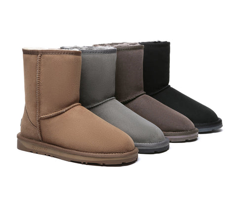 UGG EVERAU® UGG Boots Double Faced Sheepskin Wool Short Classic