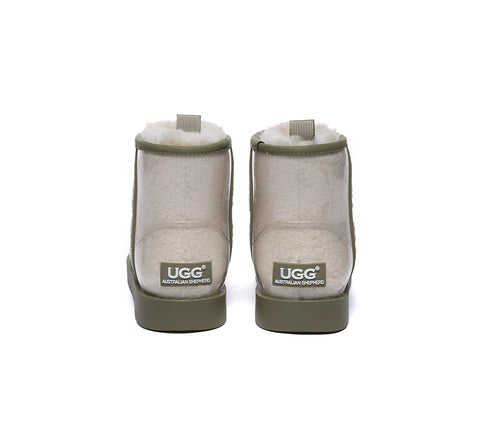 Australian Shepherd® Ugg Boots Clear Waterproof and Shearling Women Coated Classic