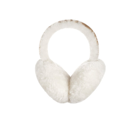 AUSTRALIAN SHEPHERD® UGG Kids Adjustable Sheepskin Wool Earmuff Connie