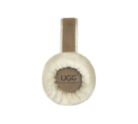 AUSTRALIAN SHEPHERD® UGG Kids Adjustable Sheepskin Wool Earmuff Connie