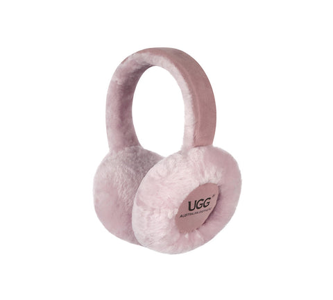 AUSTRALIAN SHEPHERD® UGG Kids Adjustable Sheepskin Wool Earmuff Connie