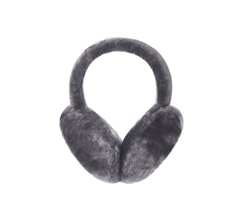 AUSTRALIAN SHEPHERD® UGG Kids Adjustable Sheepskin Wool Earmuff Connie