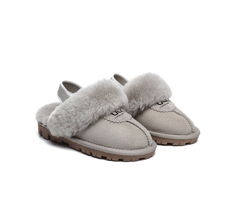 Australian Shepherd®  Kids Slingback UGG Slipper Kids Waffle Plus