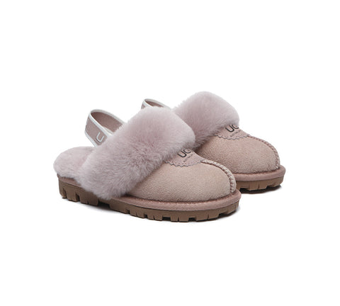 Australian Shepherd®  Kids Slingback UGG Slipper Kids Waffle Plus