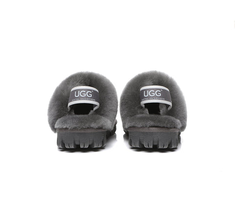 Australian Shepherd®  Kids Slingback UGG Slipper Kids Waffle Plus