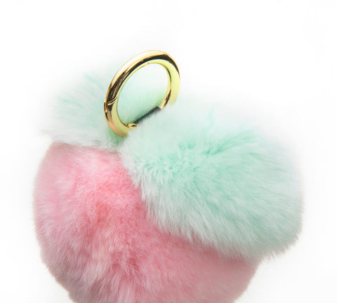 TARRAMARRA® Fluffy Peach Keyring