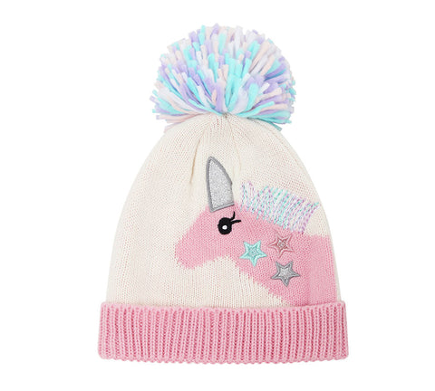 TARRAMARRA® Kids Knit Unicorn Beanie & Gloves Set