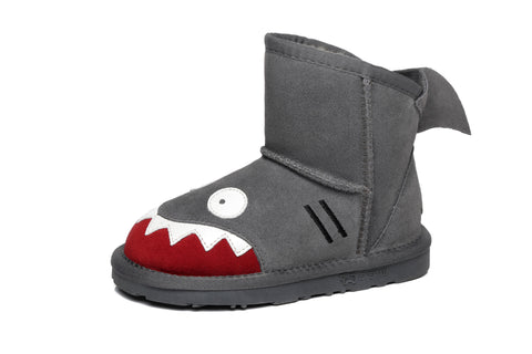 EVERAU® Kids Ugg Boots Shark