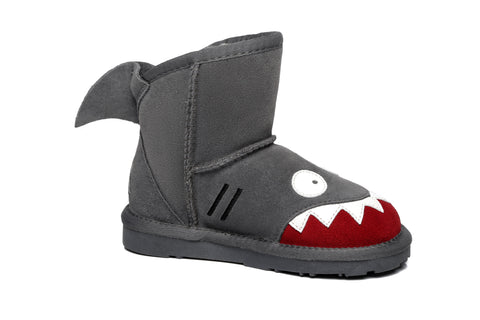 EVERAU® Kids Ugg Boots Shark