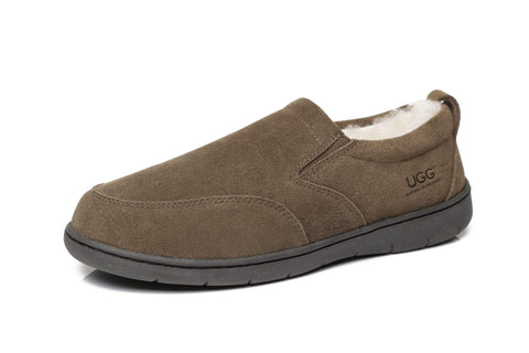 Slippers - AS Mens Ugg Moccasin Slippers Dino