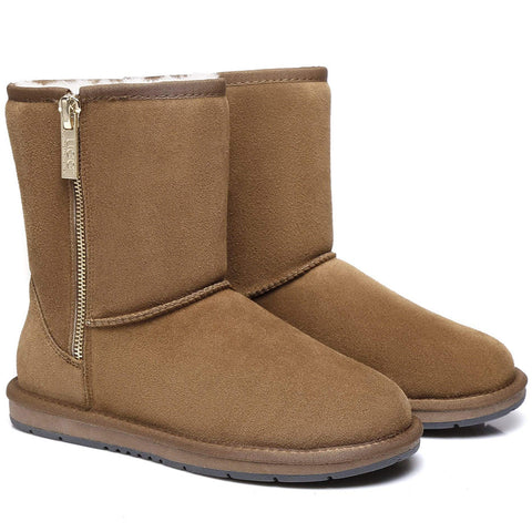 Australian Shepherd® UGG Short Zipper Boots